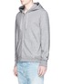 Front View - Click To Enlarge - RAG & BONE - 'Standard Issue' cotton French terry zip hoodie