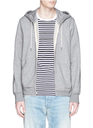 Main View - Click To Enlarge - RAG & BONE - 'Standard Issue' cotton French terry zip hoodie