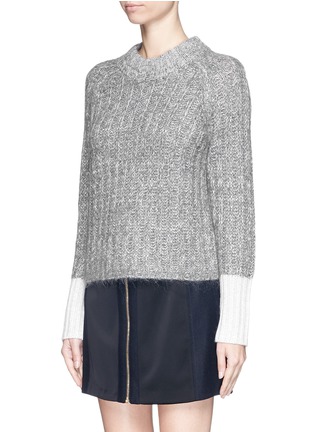 Front View - Click To Enlarge - RAG & BONE - 'Makenna' mohair-alpaca-wool-cashmere sweater