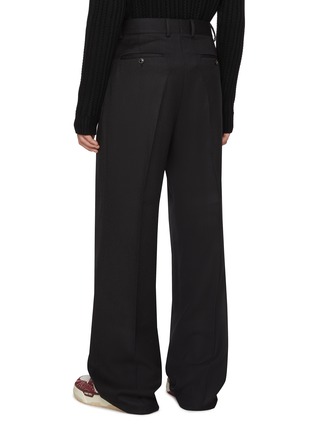 Back View - Click To Enlarge - AMIRI - Double Pleated Straight Leg Pants