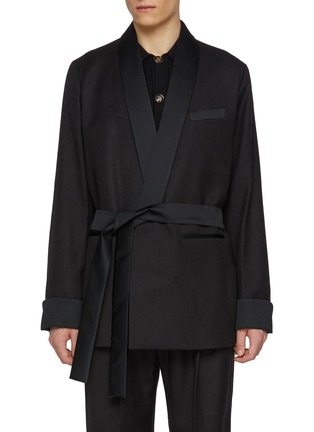 Main View - Click To Enlarge - AMIRI - Single Breasted Smoking Blazer