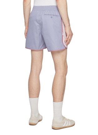 Back View - Click To Enlarge - ADIDAS - x CLOT Contrast Back Elasticated Shorts