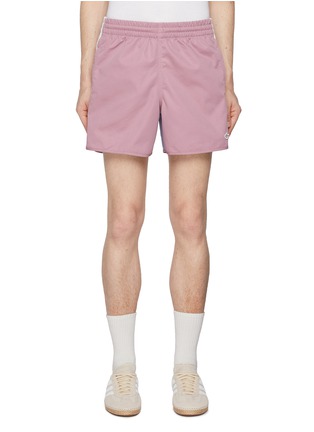 Main View - Click To Enlarge - ADIDAS - x CLOT Contrast Back Elasticated Shorts