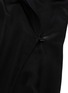 Detail View - Click To Enlarge - LA PERLA - Silk satin short robe