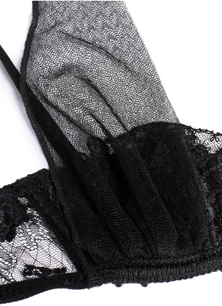 Detail View - Click To Enlarge - LA PERLA - 'Maharani Carioca' lace halter bra
