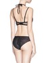 Back View - Click To Enlarge - LA PERLA - 'Maharani Carioca' lace halter bra