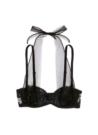 Main View - Click To Enlarge - LA PERLA - 'Maharani Carioca' lace halter bra