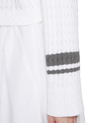  - BRUNELLO CUCINELLI - Sequin Cable Knit Sweater