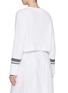 Back View - Click To Enlarge - BRUNELLO CUCINELLI - Sequin Cable Knit Sweater