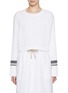 Main View - Click To Enlarge - BRUNELLO CUCINELLI - Sequin Cable Knit Sweater