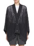Main View - Click To Enlarge - BRUNELLO CUCINELLI - Net Cape Cardigan