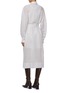 Back View - Click To Enlarge - BRUNELLO CUCINELLI - Pinstripe Shirt Dress