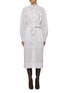 Main View - Click To Enlarge - BRUNELLO CUCINELLI - Pinstripe Shirt Dress