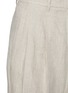  - BRUNELLO CUCINELLI - Loose Fit Pleated Linen Trousers