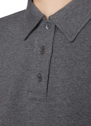 - BRUNELLO CUCINELLI - Monili Embellished Polo T-shirt