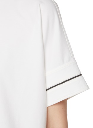  - BRUNELLO CUCINELLI - Monili Polo T-shirt