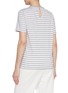 Back View - Click To Enlarge - BRUNELLO CUCINELLI - Monili Neckline Striped Cotton T-shirt