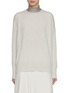 Main View - Click To Enlarge - BRUNELLO CUCINELLI - Monili Embellished Stand Collar Cashmere Jumper