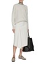 Figure View - Click To Enlarge - BRUNELLO CUCINELLI - Monili Embellished Stand Collar Cashmere Jumper