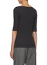 Back View - Click To Enlarge - BRUNELLO CUCINELLI - Monili Embellished Neckline T-shirt