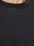  - BRUNELLO CUCINELLI - Monili Embellished Ribbed Knit Crewneck Top