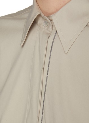  - BRUNELLO CUCINELLI - Loose Fit Roll Cuff Shirt