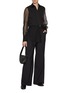 Figure View - Click To Enlarge - BRUNELLO CUCINELLI - Pleated Loose Fit Trousers