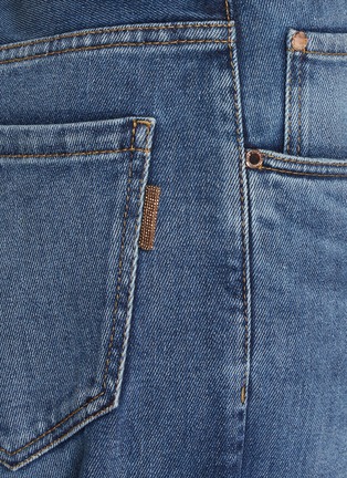  - BRUNELLO CUCINELLI - Straight Leg Medium Washed Denim Jeans