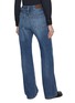 Back View - Click To Enlarge - BRUNELLO CUCINELLI - Straight Leg Medium Washed Denim Jeans