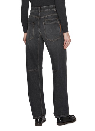 Back View - Click To Enlarge - BRUNELLO CUCINELLI - Slouchy Jeans