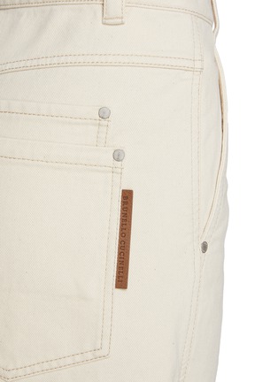  - BRUNELLO CUCINELLI - Straight Leg Garment Dyed Cotton Trousers