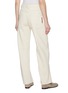 Back View - Click To Enlarge - BRUNELLO CUCINELLI - Straight Leg Garment Dyed Cotton Trousers