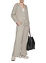 Figure View - Click To Enlarge - BRUNELLO CUCINELLI - Monili Embellished Hooded Zip Up Jacket