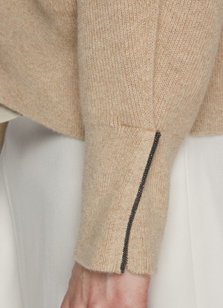  - BRUNELLO CUCINELLI - V-Neck Ribbed Cashmere Cardigan
