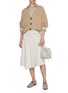 Figure View - Click To Enlarge - BRUNELLO CUCINELLI - V-Neck Ribbed Cashmere Cardigan