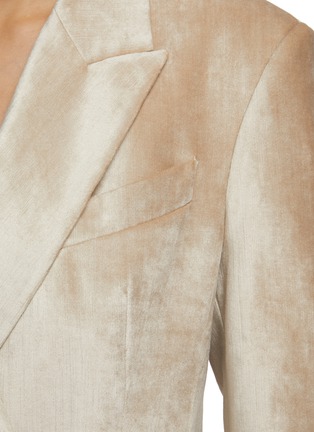  - BRUNELLO CUCINELLI - Single Breasted Velvet Blazer