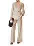 Figure View - Click To Enlarge - BRUNELLO CUCINELLI - Single Breasted Velvet Blazer