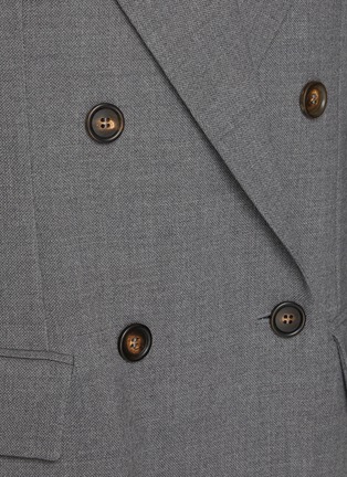  - BRUNELLO CUCINELLI - Double Breasted Wool Blazer
