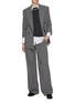 Figure View - Click To Enlarge - BRUNELLO CUCINELLI - Double Breasted Wool Blazer