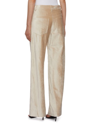 Back View - Click To Enlarge - BRUNELLO CUCINELLI - Velvet Trousers