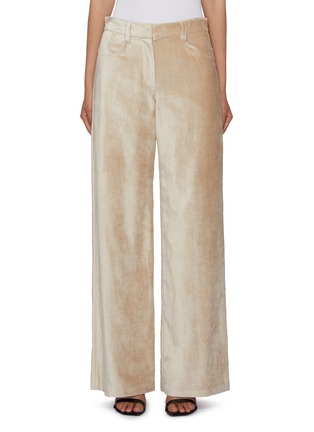 Main View - Click To Enlarge - BRUNELLO CUCINELLI - Velvet Trousers