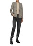 Figure View - Click To Enlarge - BRUNELLO CUCINELLI - Ankle Length Denim Jeans