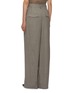 Back View - Click To Enlarge - BRUNELLO CUCINELLI - Pinstripe Wool Trousers