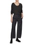 Figure View - Click To Enlarge - BRUNELLO CUCINELLI - Monili Embellished Scoopneck Knit Top