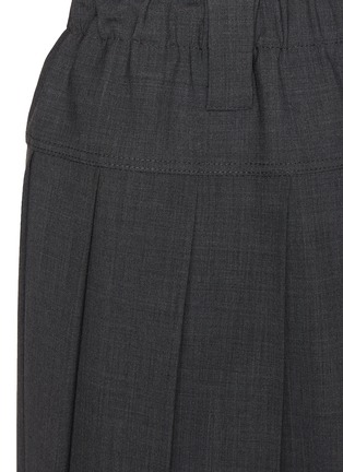  - BRUNELLO CUCINELLI - Elasticated Waist Pleated Midi Skirt