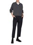 Figure View - Click To Enlarge - BRUNELLO CUCINELLI - Pleated Cropped Pants