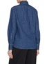 Back View - Click To Enlarge - BRUNELLO CUCINELLI - Dark Wash Denim Shirt