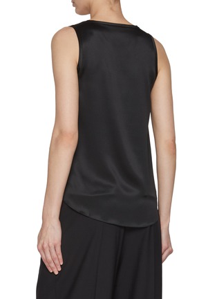 Back View - Click To Enlarge - BRUNELLO CUCINELLI - Scoop Neck Sleeveless Top