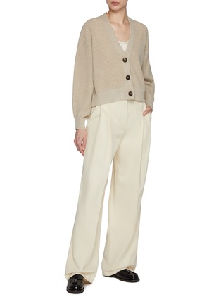 Figure View - Click To Enlarge - BRUNELLO CUCINELLI - Scoop Neck Sleeveless Top