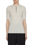 Main View - Click To Enlarge - BRUNELLO CUCINELLI - Monili Embellished Wool Cashmere Polo Shirt